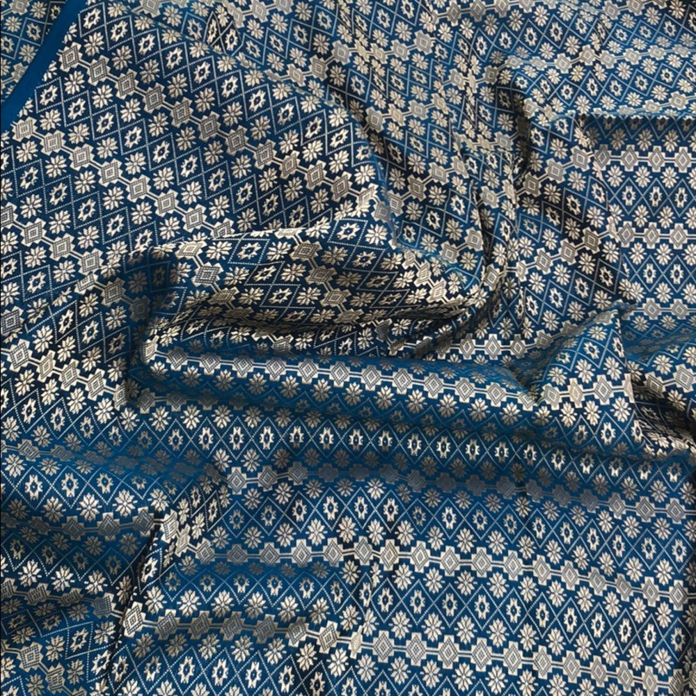 Thailand silk table bed sofa runner textile